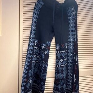 Free people move embroided jogging pants